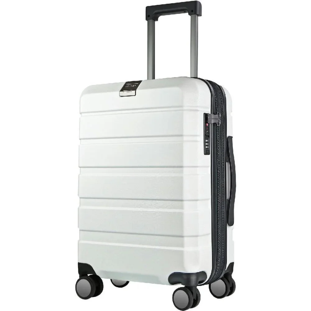 20-Inch Expandable Hardside Carry-On Luggage with Spinner Wheels & USB Port